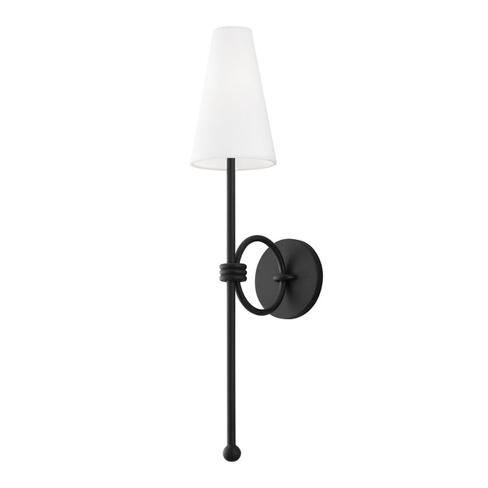 Troy Lighting B3691-TBK One Light Wall Sconce, Textured Black