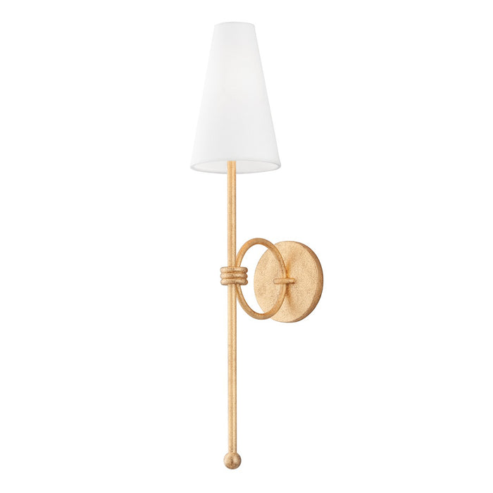 Troy Lighting B3691-VGL One Light Wall Sconce, Vintage Gold Leaf