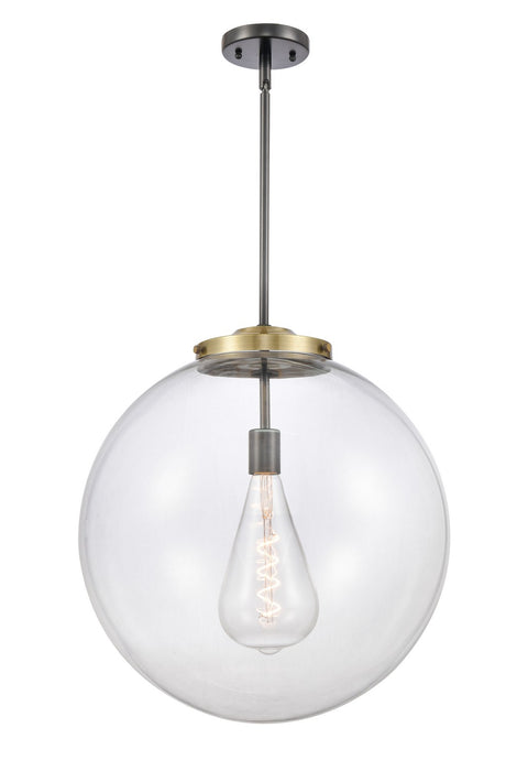 Innovations 221-1S-BAB-G202-18-LED LED Pendant, Black Antique Brass