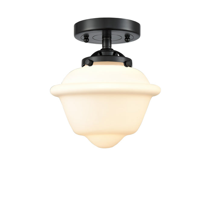 Innovations 284-1C-OB-G531-LED LED Semi-Flush Mount, Oil Rubbed Bronze