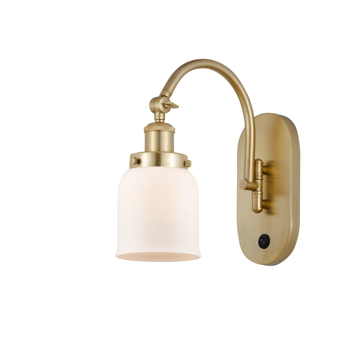 Innovations 918-1W-SG-G51 One Light Wall Sconce, Satin Gold