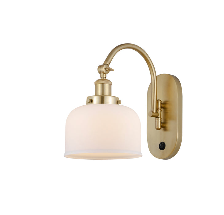 Innovations 918-1W-SG-G71 One Light Wall Sconce, Satin Gold