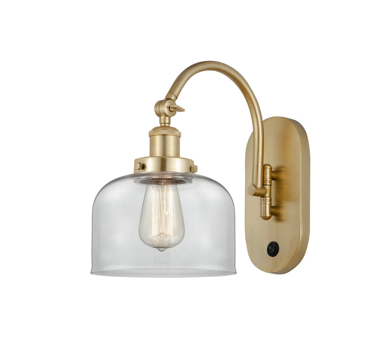 Innovations 918-1W-SG-G72 One Light Wall Sconce, Satin Gold