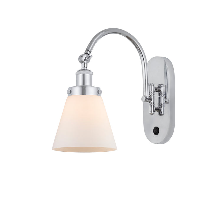 Innovations 918-1W-PC-G61 One Light Wall Sconce, Polished Chrome
