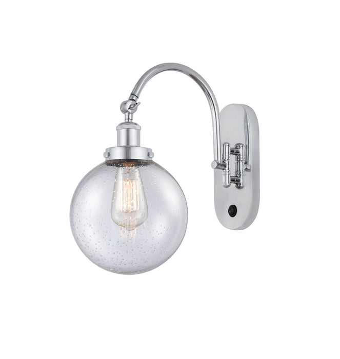 Innovations 918-1W-PC-G204-8-LED LED Wall Sconce, Polished Chrome