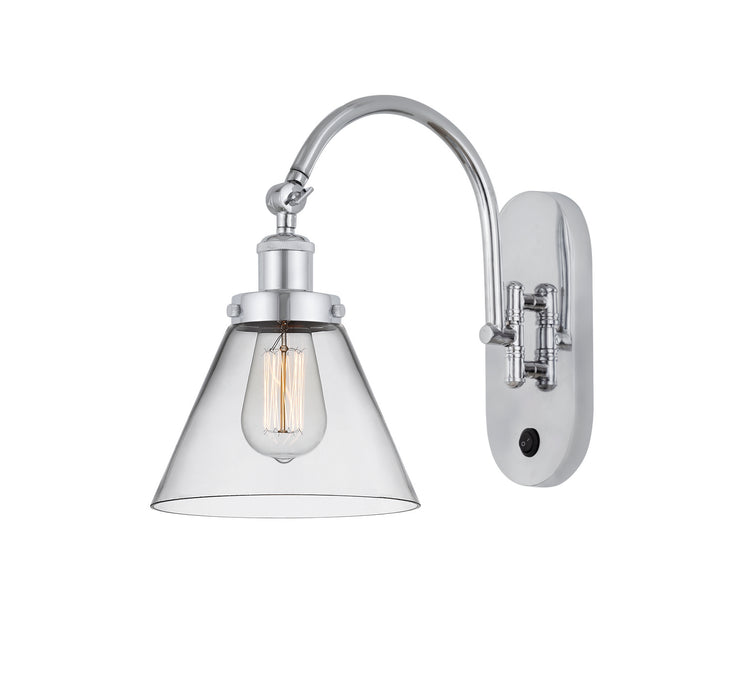 Innovations 918-1W-PC-G42-LED LED Wall Sconce, Polished Chrome