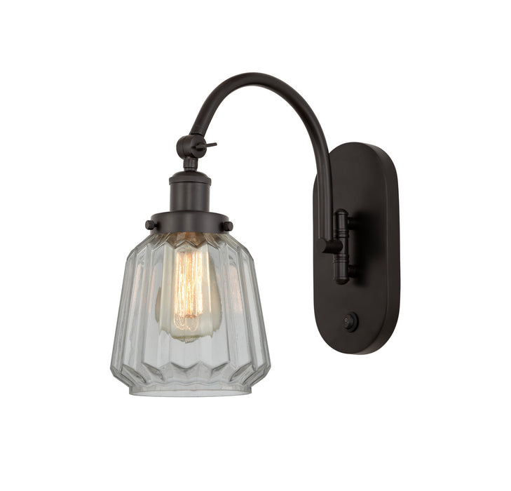 Innovations 918-1W-OB-G142-LED LED Wall Sconce, Oil Rubbed Bronze