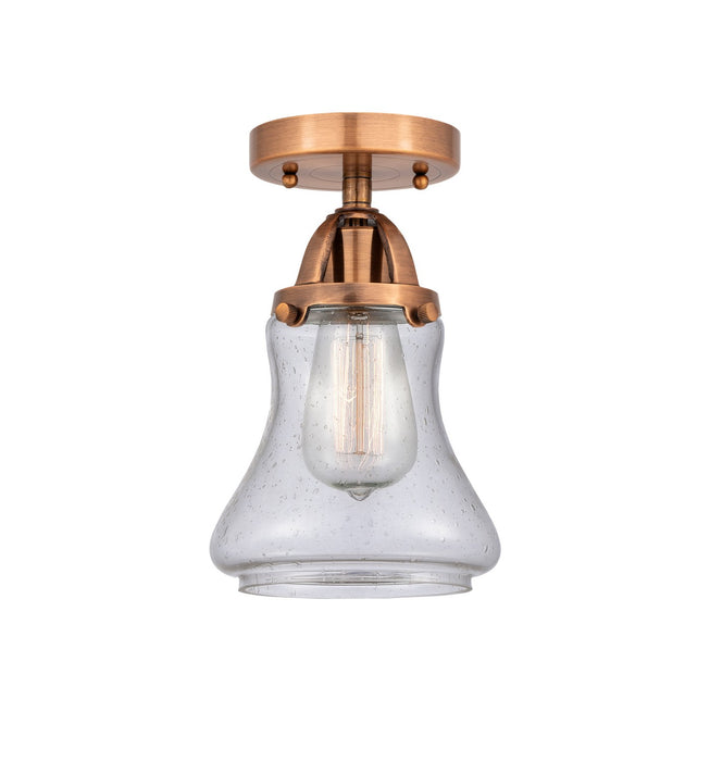 Innovations 288-1C-AC-G194-LED LED Semi-Flush Mount, Antique Copper