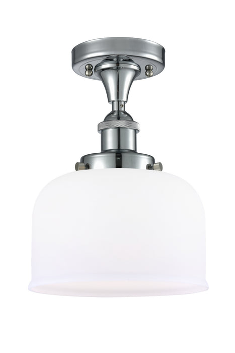 Innovations 916-1C-PC-G71 One Light Semi-Flush Mount, Polished Chrome