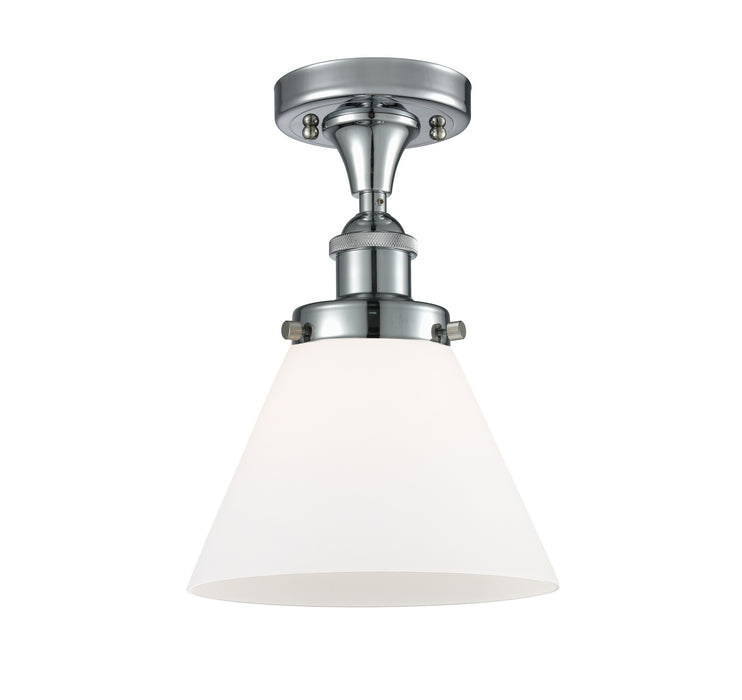 Innovations 916-1C-PC-G41-LED LED Semi-Flush Mount, Polished Chrome