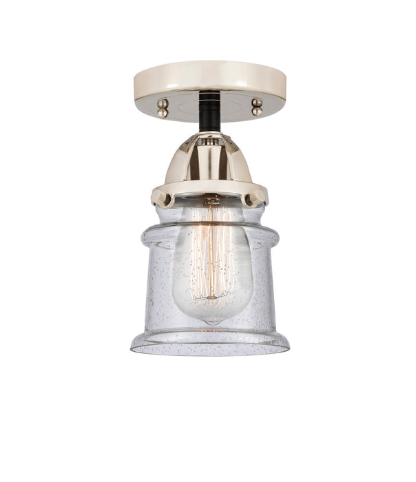 Innovations 288-1C-BPN-G184S-LED LED Semi-Flush Mount, Black Polished Nickel
