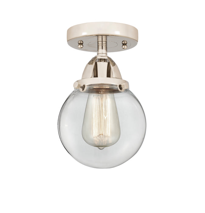 Innovations 288-1C-PN-G202-6 One Light Semi-Flush Mount, Polished Nickel