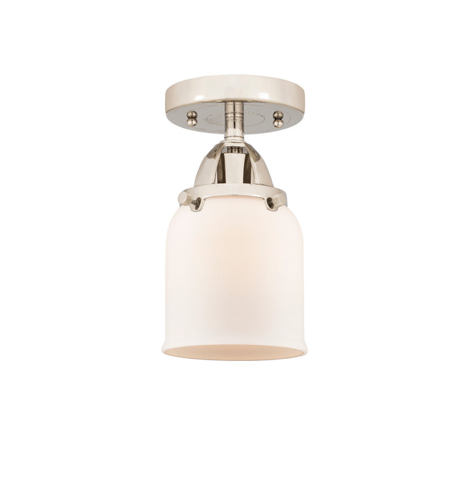 Innovations 288-1C-PN-G51 One Light Semi-Flush Mount, Polished Nickel