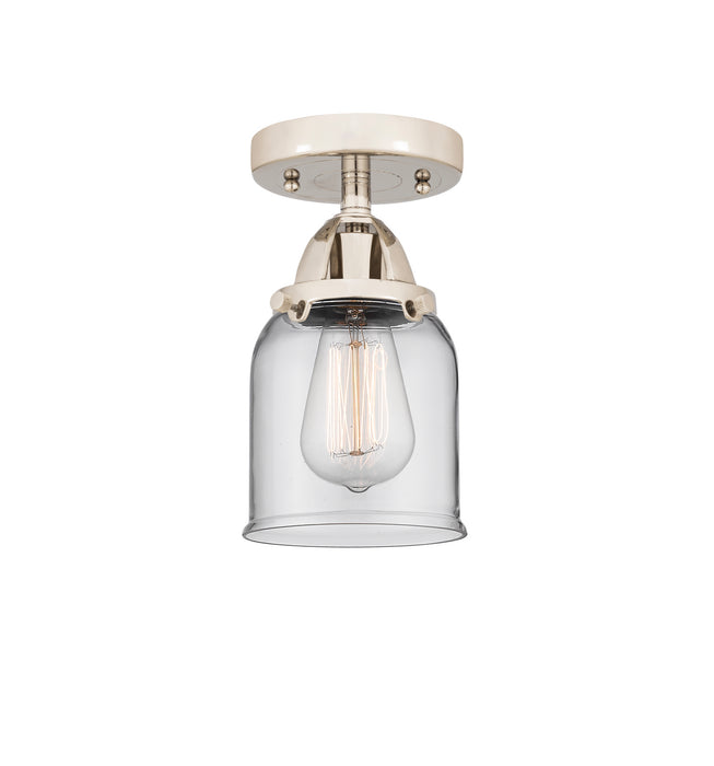 Innovations 288-1C-PN-G52 One Light Semi-Flush Mount, Polished Nickel