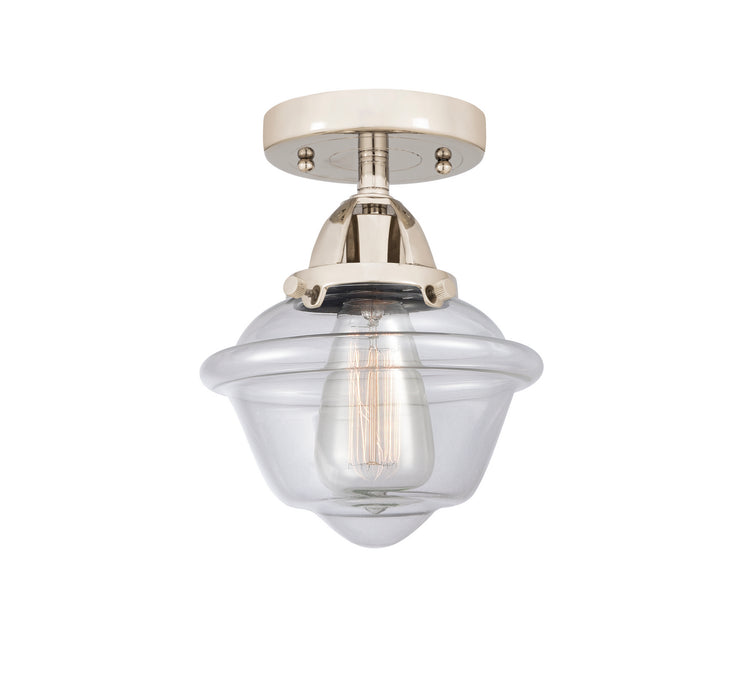 Innovations 288-1C-PN-G532 One Light Semi-Flush Mount, Polished Nickel