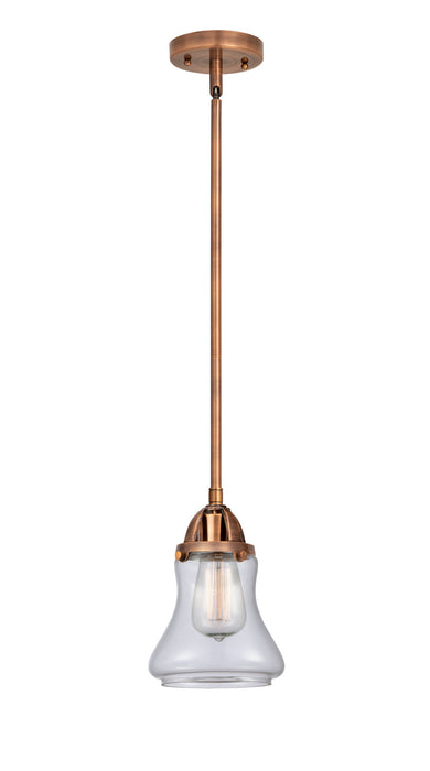 Innovations 288-1S-AC-G192 One Light Mini Pendant, Antique Copper