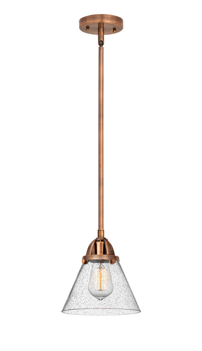 Innovations 288-1S-AC-G44 One Light Mini Pendant, Antique Copper