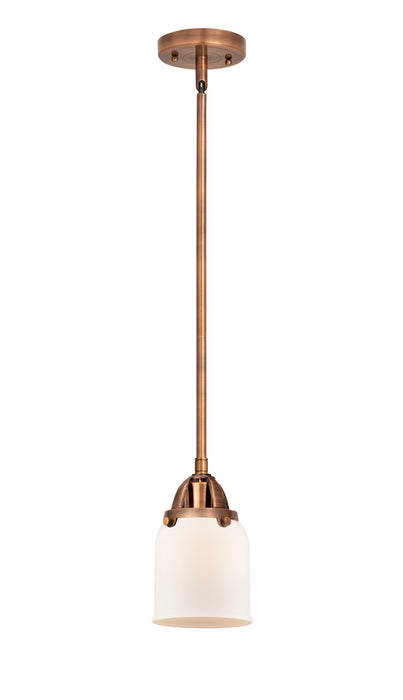 Innovations 288-1S-AC-G51 One Light Mini Pendant, Antique Copper