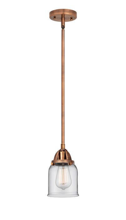 Innovations 288-1S-AC-G52 One Light Mini Pendant, Antique Copper