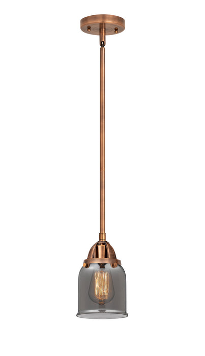Innovations 288-1S-AC-G53 One Light Mini Pendant, Antique Copper