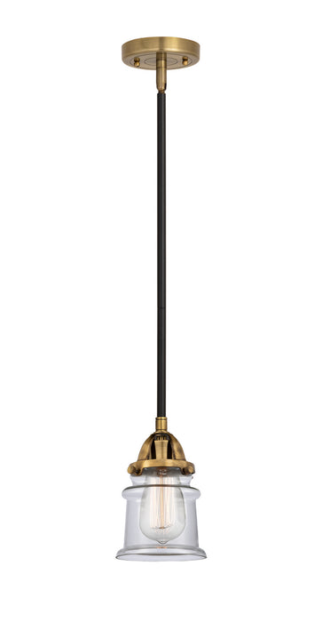 Innovations 288-1S-BAB-G182S One Light Mini Pendant, Black Antique Brass