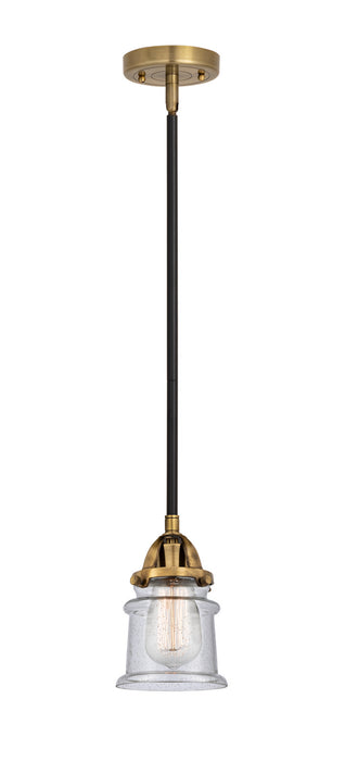 Innovations 288-1S-BAB-G184S One Light Mini Pendant, Black Antique Brass