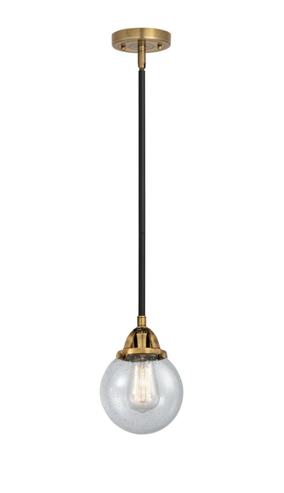 Innovations 288-1S-BAB-G204-6-LED LED Mini Pendant, Black Antique Brass