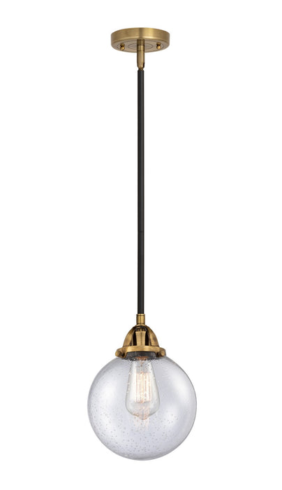 Innovations 288-1S-BAB-G204-8-LED LED Mini Pendant, Black Antique Brass