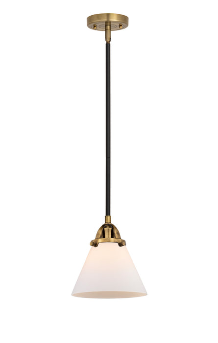 Innovations 288-1S-BAB-G41 One Light Mini Pendant, Black Antique Brass