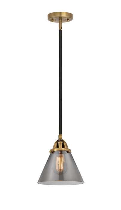 Innovations 288-1S-BAB-G43 One Light Mini Pendant, Black Antique Brass
