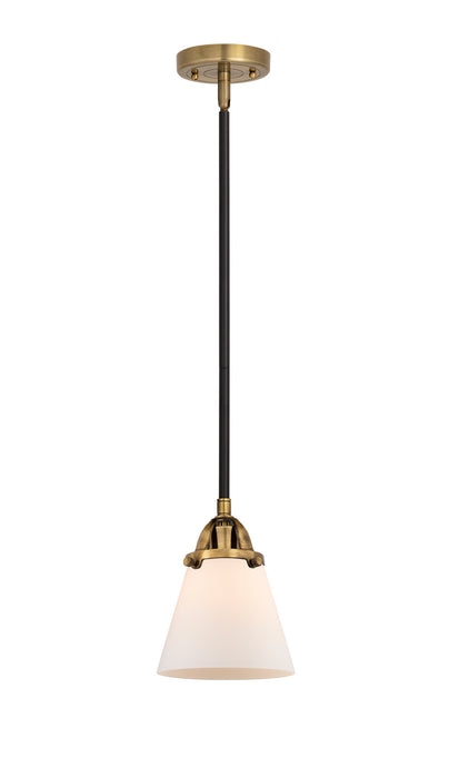 Innovations 288-1S-BAB-G61 One Light Mini Pendant, Black Antique Brass