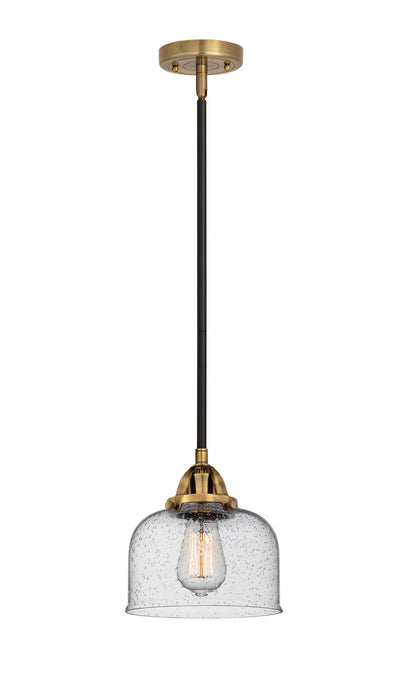 Innovations 288-1S-BAB-G74 One Light Mini Pendant, Black Antique Brass