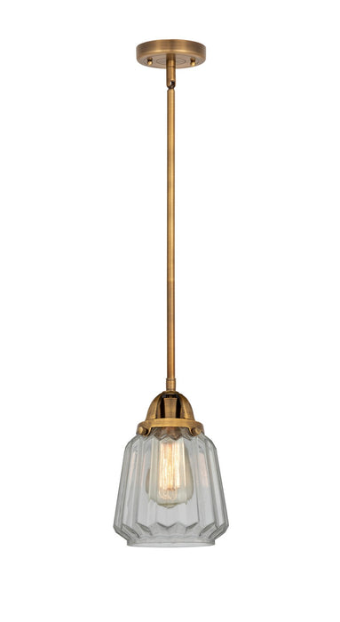 Innovations 288-1S-BB-G142-LED LED Mini Pendant, Brushed Brass