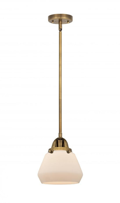 Innovations 288-1S-BB-G171 One Light Mini Pendant, Brushed Brass
