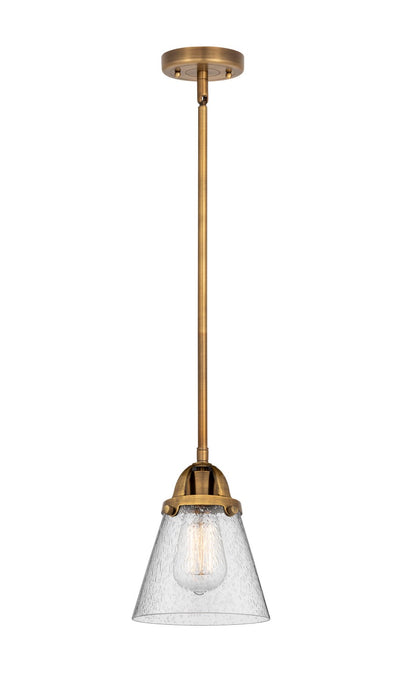 Innovations 288-1S-BB-G64-LED LED Mini Pendant, Brushed Brass