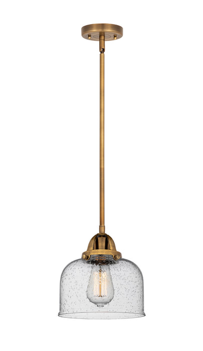 Innovations 288-1S-BB-G74 One Light Mini Pendant, Brushed Brass