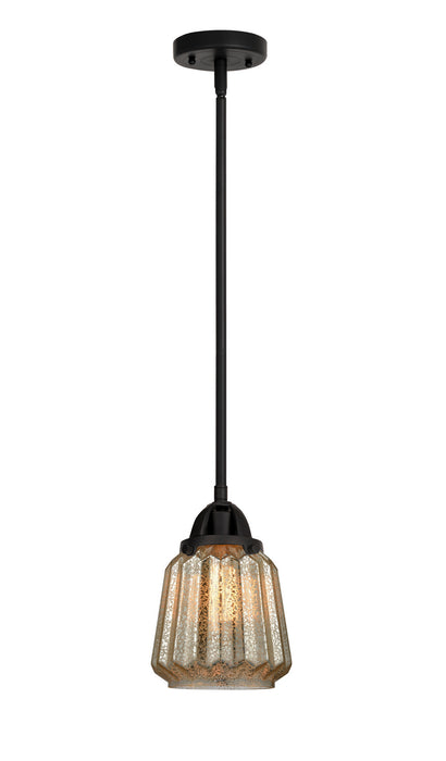 Innovations 288-1S-BK-G146 One Light Mini Pendant, Matte Black