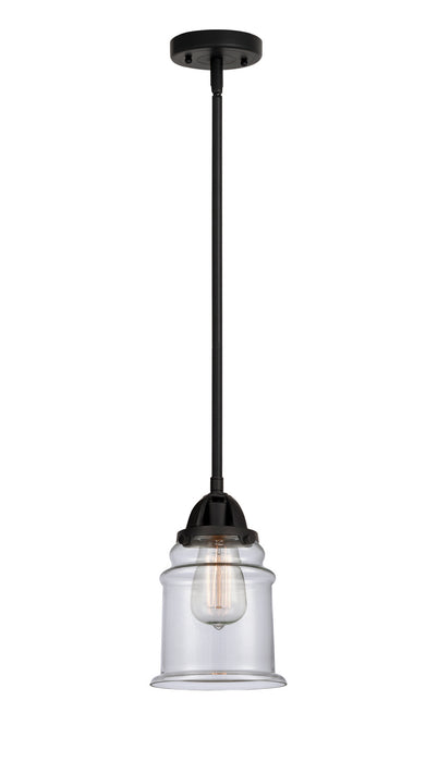 Innovations 288-1S-BK-G182 One Light Mini Pendant, Matte Black