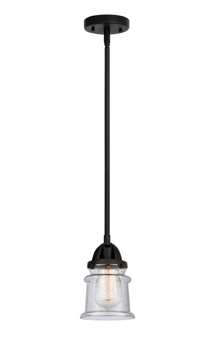 Innovations 288-1S-BK-G184S One Light Mini Pendant, Matte Black