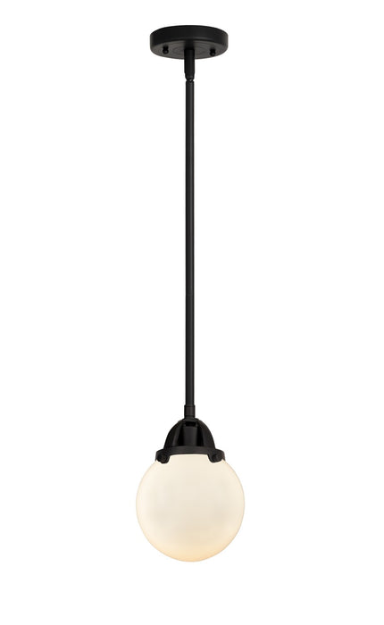 Innovations 288-1S-BK-G201-6-LED LED Mini Pendant, Matte Black