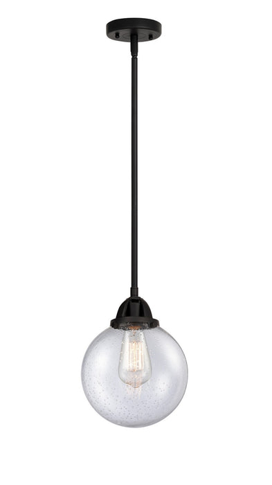 Innovations 288-1S-BK-G204-8-LED LED Mini Pendant, Matte Black