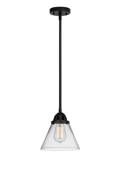 Innovations 288-1S-BK-G42 One Light Mini Pendant, Matte Black