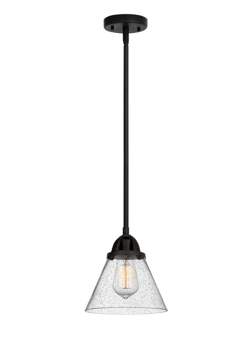 Innovations 288-1S-BK-G44 One Light Mini Pendant, Matte Black