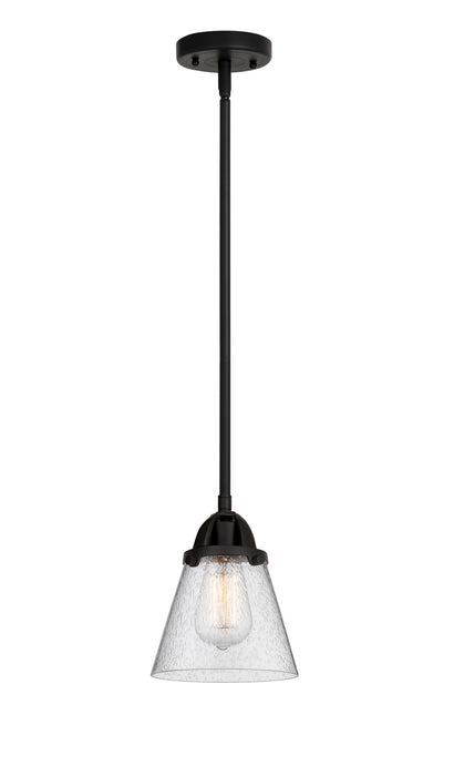 Innovations 288-1S-BK-G64 One Light Mini Pendant, Matte Black