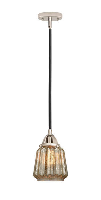 Innovations 288-1S-BPN-G146 One Light Mini Pendant, Black Polished Nickel
