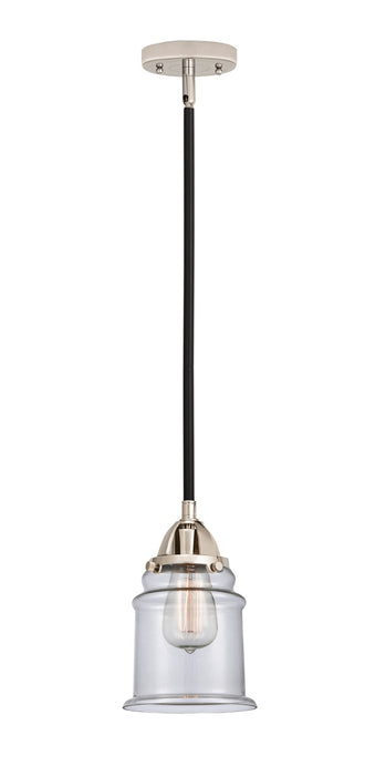 Innovations 288-1S-BPN-G182 One Light Mini Pendant, Black Polished Nickel