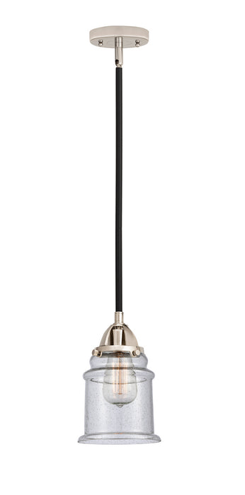 Innovations 288-1S-BPN-G184 One Light Mini Pendant, Black Polished Nickel