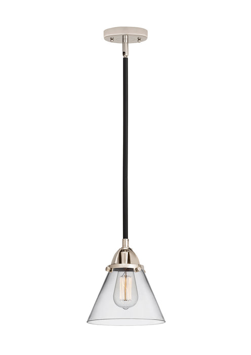 Innovations 288-1S-BPN-G42 One Light Mini Pendant, Black Polished Nickel