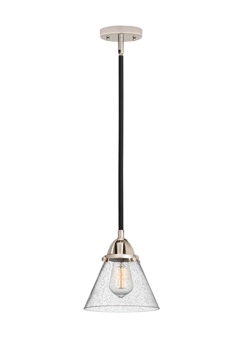 Innovations 288-1S-BPN-G44 One Light Mini Pendant, Black Polished Nickel