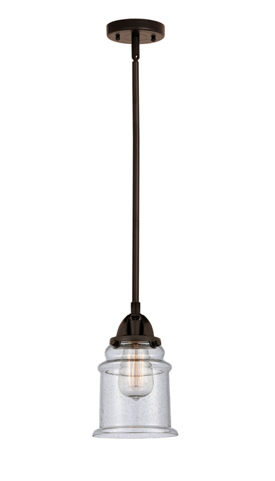 Innovations 288-1S-OB-G184 One Light Mini Pendant, Oil Rubbed Bronze